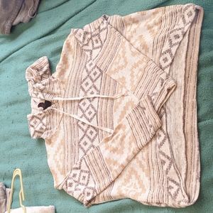 Cropped Boho Sweater